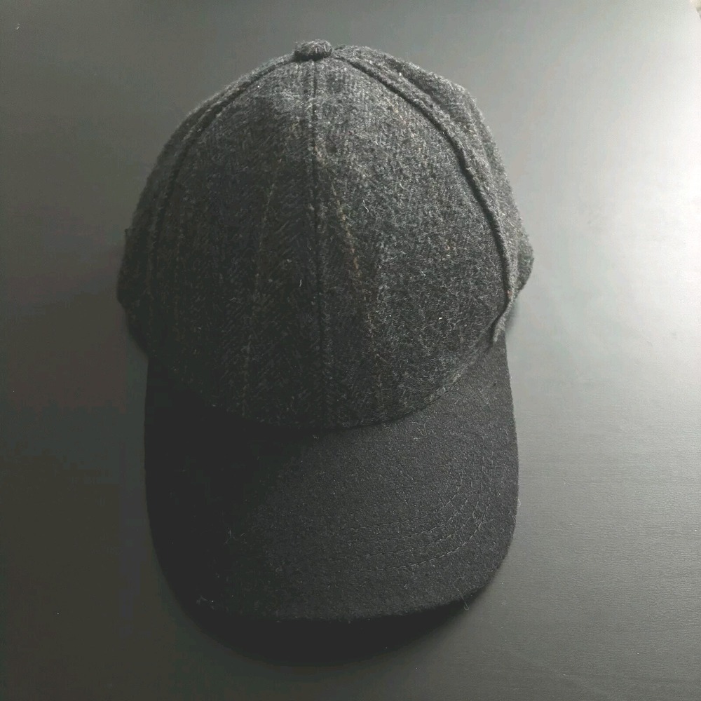 Impermeable By Weatherproof Strapback‎ Baseball Cap Wool Blend Gray OSFM